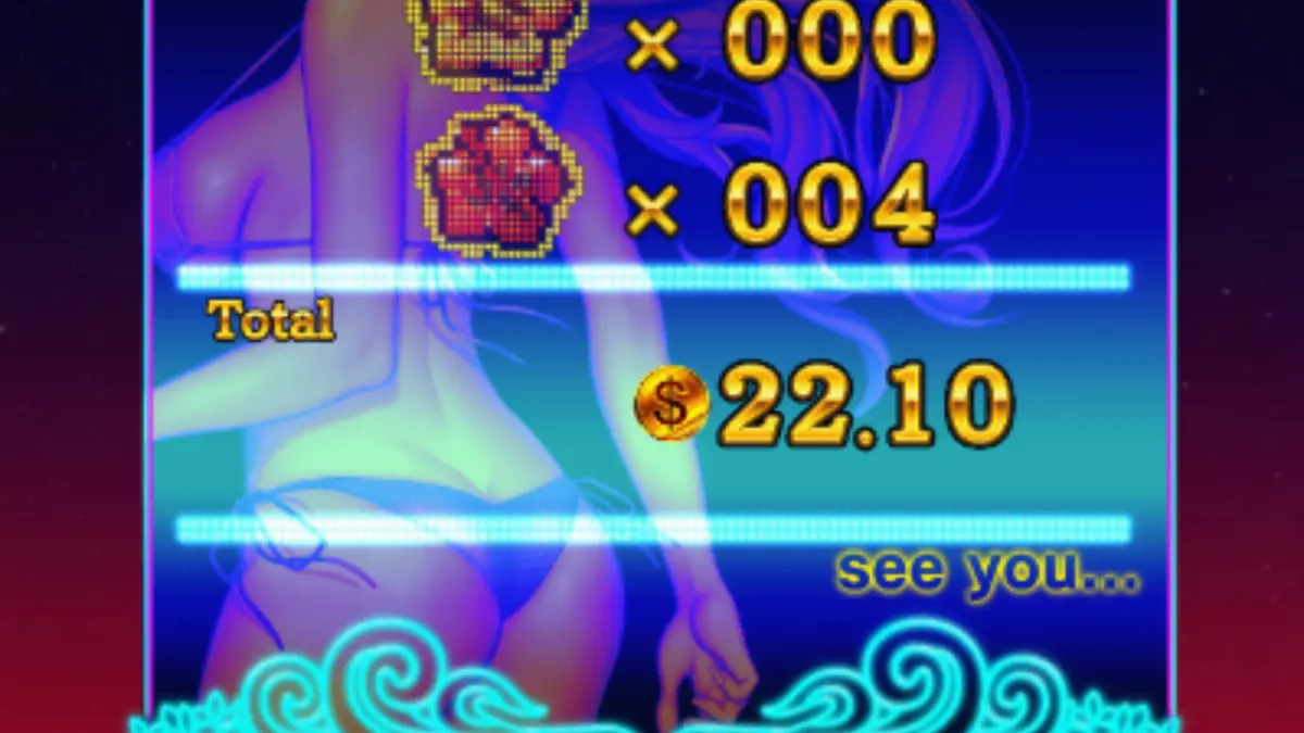 Tampilan visual futuristik dari slot Hawaiian Dream Boost dengan equalizer warna-warni.